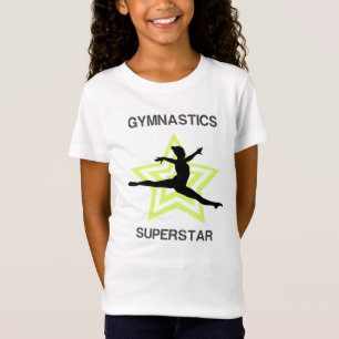 Girls Gymnastik Superstar Leap T - Shirt