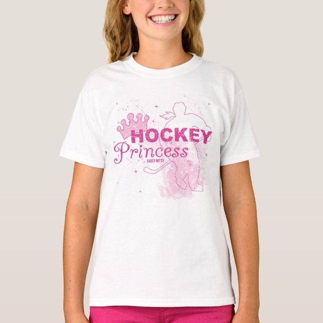 Girls Hockey Princess T-Shirt (Vorderseite)