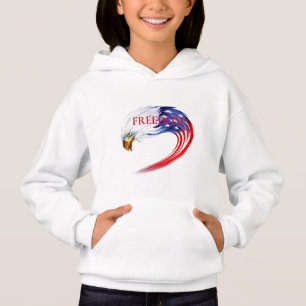Girls Hoodie-Patriotic Hoodie