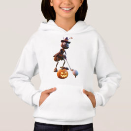 Girls Hoodies- Halloween Ant Golf ⛳ Hoodie
