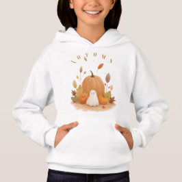 Girls' Hoodies Sweatshirts niedlicher Herbstdruck