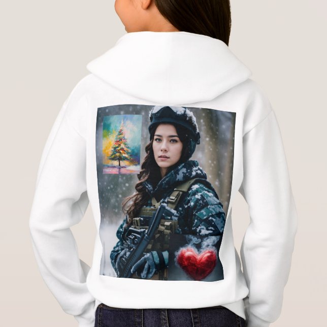 "Girls' Hoodies & Sweatshirts - Stilvoll & gemütli (Rückseite)