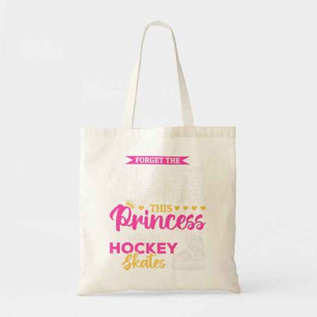 Girls Ice Hockey Princess Premium Tragetasche (Vorne)