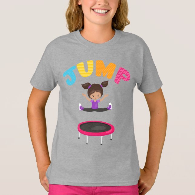 Girls' Jersey T - Shirt (Vorderseite)