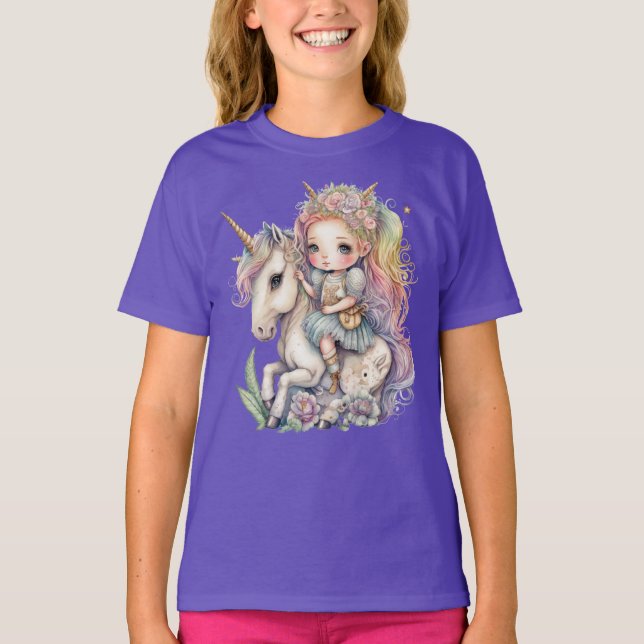 Girls' Jersey T - Shirt (Vorderseite)