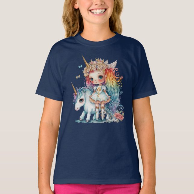 Girls' Jersey T - Shirt (Vorderseite)