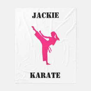 Girls Karate Fleecedecke