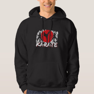 Girls Karate - Patriotic Japan Japanisches Thema Hoodie