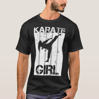 Girls Karate Uniforms Martial Arts T-Shirt