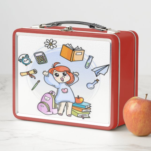 Girls Kindergarten Lunch Box (Beispiel)