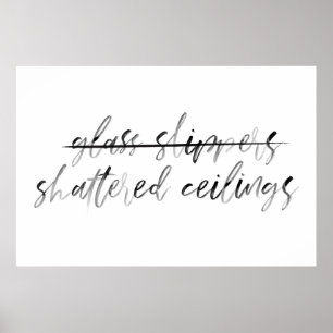 Girls Kinderzimmer oder Office Poster in Wasserfar