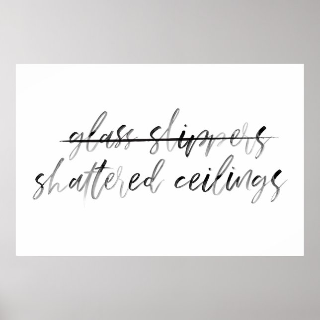 Girls Kinderzimmer oder Office Poster in Wasserfar (Vorne)