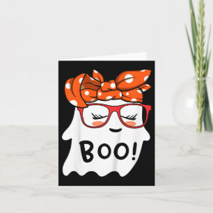 Girls Kleinkind Happy Halloween Geist mit Bandana Karte