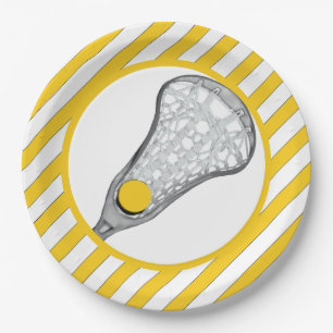 Girls Lacrosse Pappteller