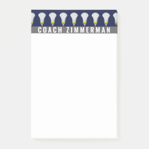 Girls Lacrosse Post-it Klebezettel