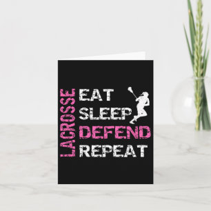 Girls Lacrosse T Shirt Lax Gear Geschenke essen Sl Karte