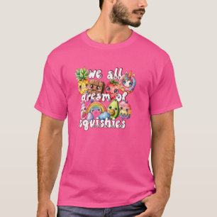 Girls Liebe Donut Unicorn Squishie wir alle träume T-Shirt