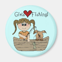 Girls Liebe Fischerei