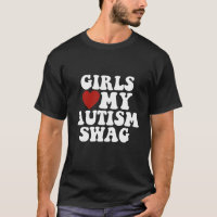 Girls Liebe Mein Autismus Swag Funny Autistic Boy 