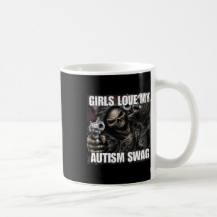 Girls Liebe Mein Autismus Swag Funny Cringe Hard S Kaffeetasse