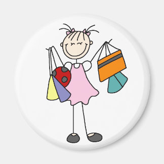Girls Liebe Shopping Magnet