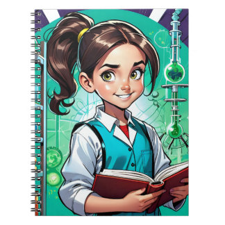 Girls Love Science! Notizblock