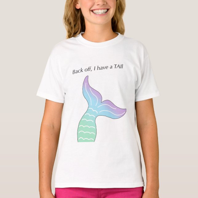 Girls Mermaid T - Shirt (Vorderseite)