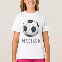 Girls Modern Soccer Jersey Nummer Sports