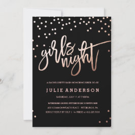 GIRLS NIGHOUT // JUNGGESELINNEN-ABSCHIED Einladung