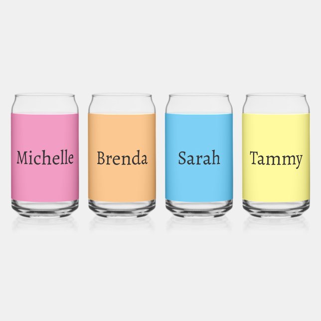 Girls Night aus den 1990er Jahren Dosenglas (Links)