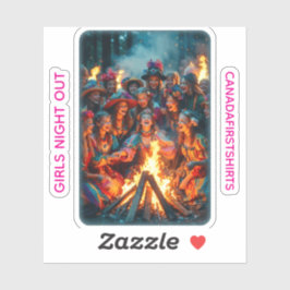 GIRLS NIGHT OUT AUFKLEBER