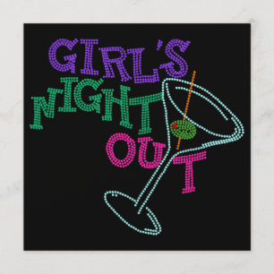 Girls Night Out - Cocktails - SRF Einladung