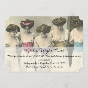 Girls Night Out Einladung