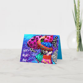 Girl's Night Out Einladung Whimsical Fish Art