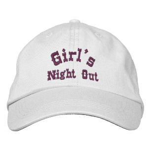 Girl's Night Out Funny Bestickte Kappe