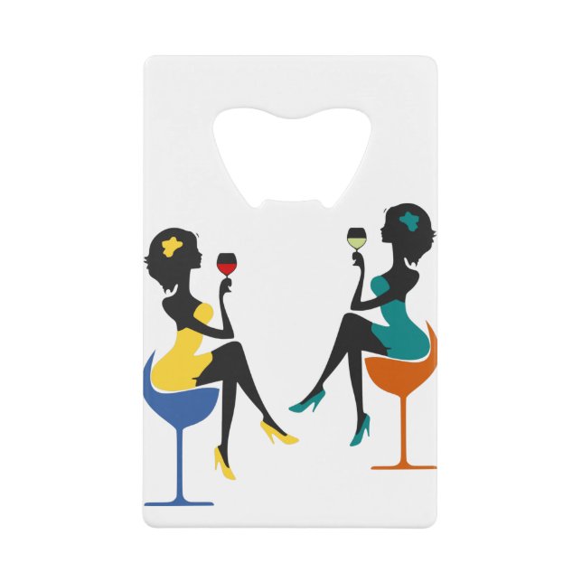 Girls Night Out Geldbeutel Flaschenöffner (Vorderseite)