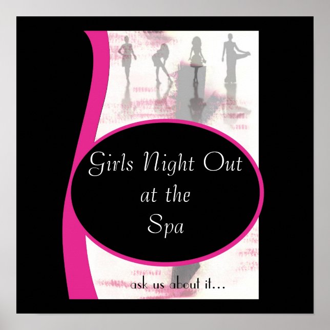 Girls Night Out, Girls Night Outat the Spa, frag . Poster (Vorne)