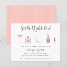 Girl's Night Out Junggeselinnen-Abschied