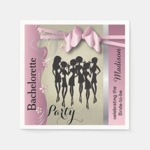 Girls Night Out Party Events Serviette