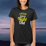 Girls Night Out T - Shirt<br><div class="desc">Girls Night Out Party T - Shirt. Entworfen für jemanden, der ein "Girls Night Out" hat! Girls Night Out feiern T - Shirt. Mädchen schlafen aus. Fügen Sie den Namen der Person hinzu, deren Girls' Night Out T - Shirt es ist. T - Shirt der Mädchennacht.</div>