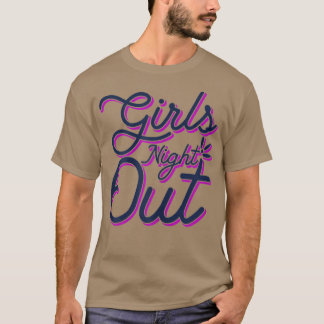 Girls Night Out Verlobung Matching Bachelo T-Shirt