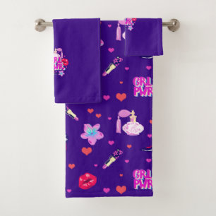 Girls-Power Badhandtuch Set