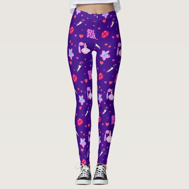 Girls-Power Leggings (Vorderseite)