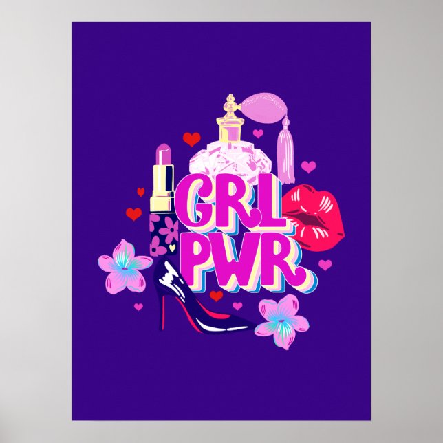 Girls-Power Poster (Vorne)