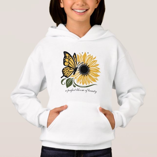 Girl's Pullover Hoodie (Vorderseite)