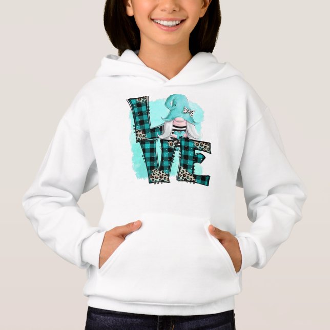 Girl's Pullover Hoodie (Vorderseite)