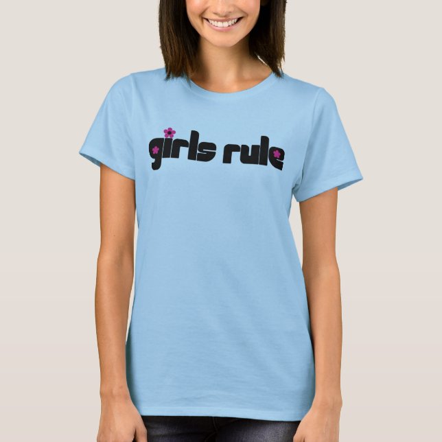 Girls-Regel-T - Shirt (Vorderseite)