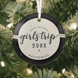 Girls Reisen billiger als Therapeut Custom Girls U Ornament Aus Glas