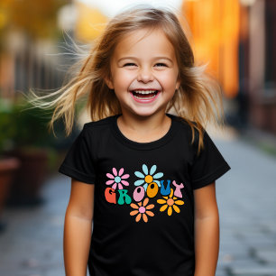 Girls Retro "Groovy" T - Shirt