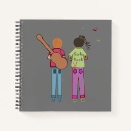 Girls Rock Notebook Notizbuch